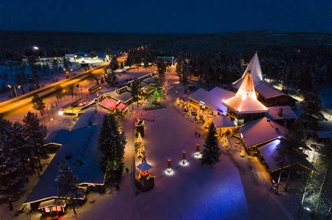 webcam santa village finland.